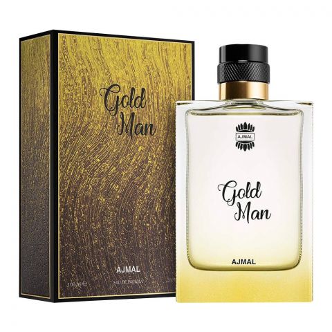 Ajmal Gold Man Eau De Parfum, For Men, 100ml