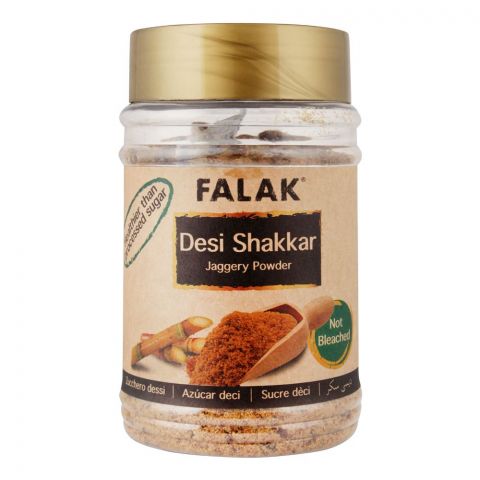 Falak Desi Shakkar, Jaggery Powder, Jar, 500g