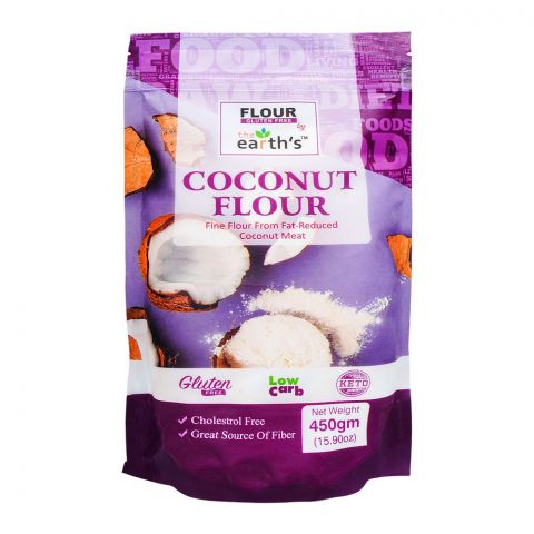 The Earth's Coconut Flour, 450g