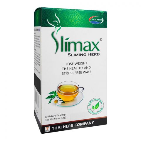 Slimax Sliming Herb Tea Bags, 58g, 30-Pack