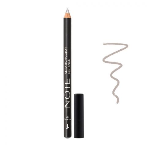 J. Note Ultra Rich Color Eye Pencil, 07 Ice Berg