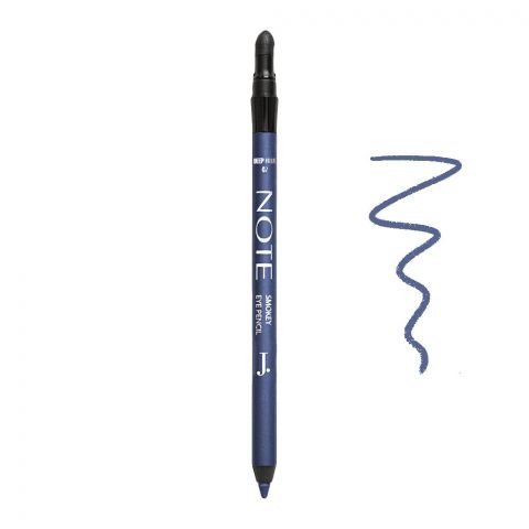 J. Note Smokey Eye Pencil 02, Deep Blue