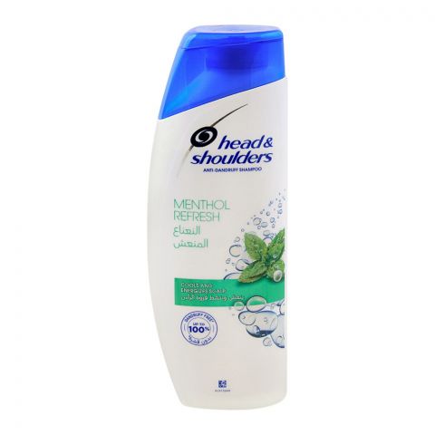 Head & Shoulders Menthol Refresh Anti-Dandruff Shampoo, 360ml