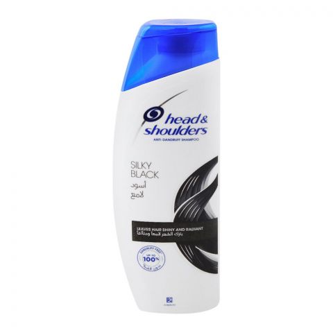 Head & Shoulders Silky Black Anti-Dandruff Shampoo, 360ml