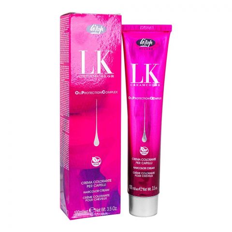 Lisap LK 1:1 Cream Hair Color, 8/72 AA Light beige Ash Blonde, 100ml