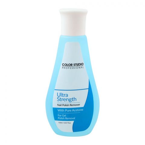 Color Studio Ultra Strength Nail Polish Remover, With Pure Acetone