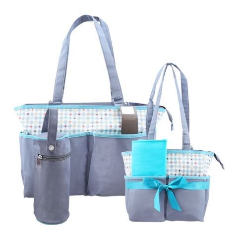 Colorland Grey Gamut Pattern Baby Bag Set, 5 Pieces, BB999AA
