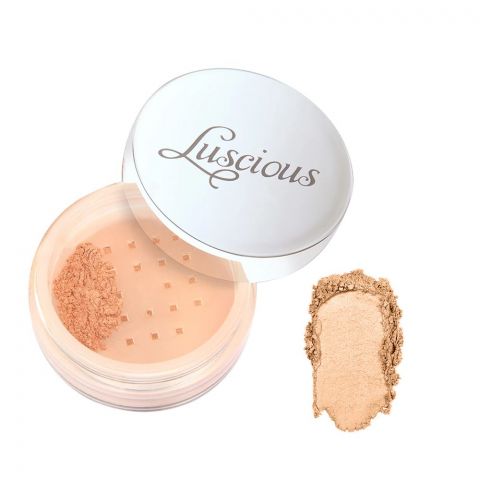 Luscious Cosmetics Sparkling Face Shimmer, Gilded Peach