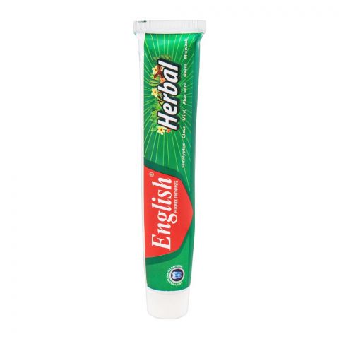 English Herbal Fluoride Toothpaste, 140g