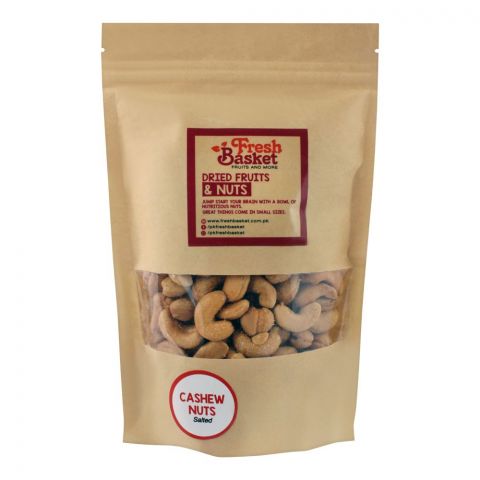 Fresh Basket Cashew Nuts, Salted, 250g
