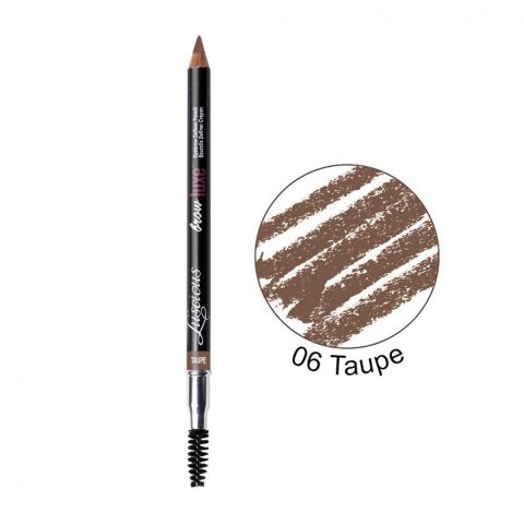 Luscious Cosmetics Brow Luxe Eyebrow Definer Pencil, 06 Taupe