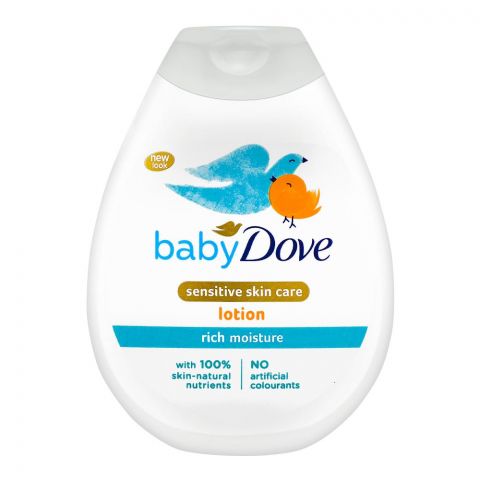 Dove Sensitive Skin Care Rich Moisture Baby Lotion, 200ml