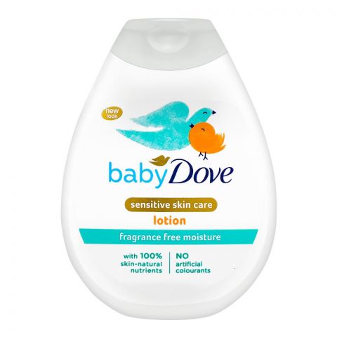 Dove Sensitive Skin Care Fragrance-Free Moisture Baby Lotion, 200ml