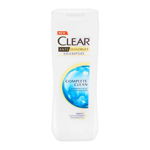 Clear Anti-Dandruff Complete Clean Shampoo, 185ml