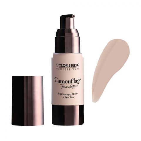 Color Studio Camouflage Foundation, High Coverage, Oil Free, C10
