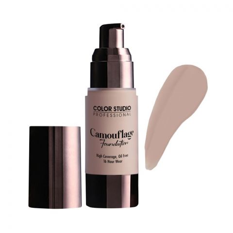 Color Studio Camouflage Foundation, High Coverage, Oil Free, N20