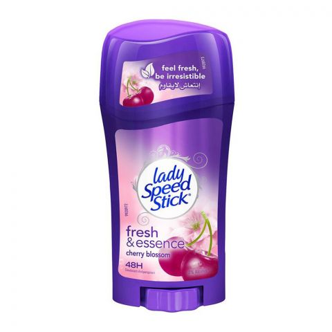 Lady Speed Stick Fresh & Essence Cherry Blossom Deodorant Stick, For Women, 65g