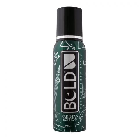 Bold Pakistan Edition Perfumed Body Spray, 120ml