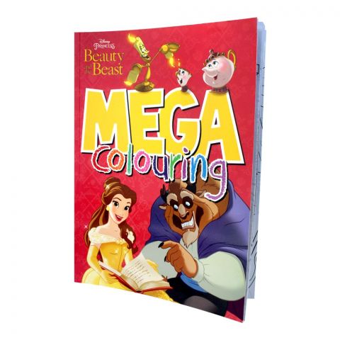 Disney Beauty And the Beast Mega Colouring Book