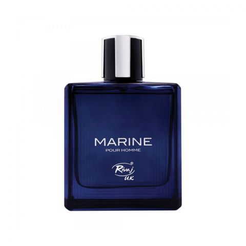 Rivaj UK Marine Pour Homme Eau De Parfum, Fragrance For Men, 100ml