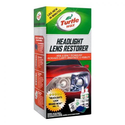 Turtle Wax Headlight Lens Restorer Kit, T-240kt
