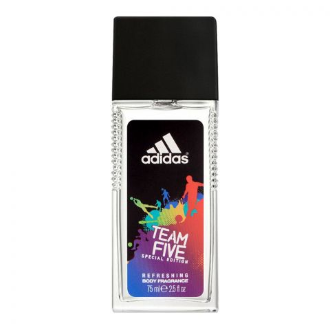 Adidas Team Five Special Edition Refreshing Body Fragrance, For Men, 75ml