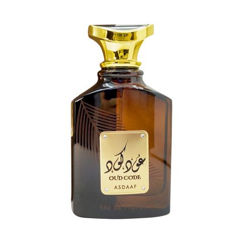 Asdaaf Oud Code Eau De Parfum, Fragrance For Men & Women, 100ml