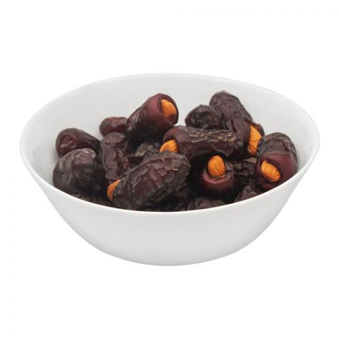 S.N Qalmi Almond Fresh Dates, 1 KG