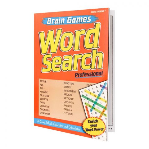 Mind To Mind Brain Games Word Search professional Book
