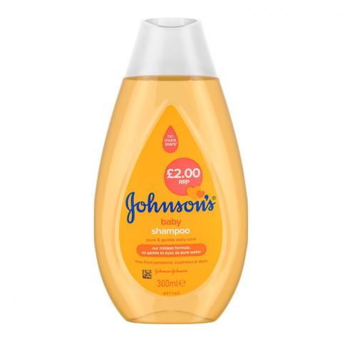 Johnson's Pure & Gentle Daily Care Baby Shampoo, 300ml