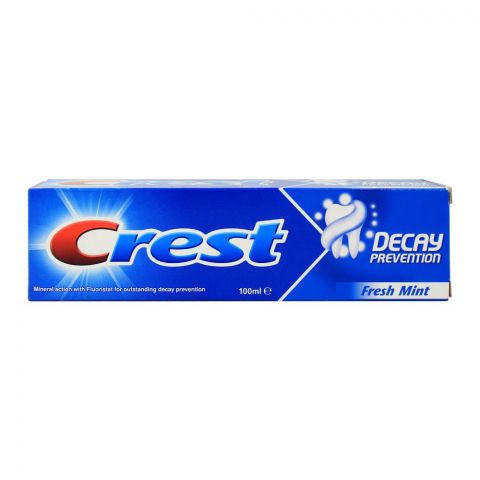 Crest Decay Prevention Fresh Mint Toothpaste, 100ml