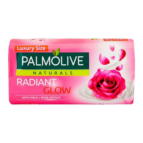 Palmolive Naturals Radiant Glow Milk & Rose Soap, 165g