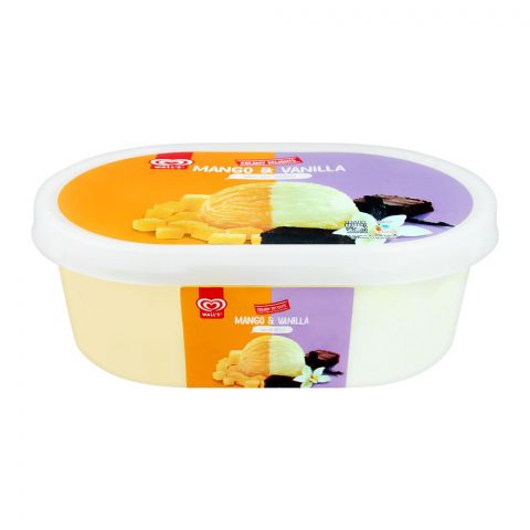Wall's Mango & Vanilla Frozen Dessert, Tub, 800ml