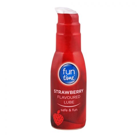Fun Time Strawberry Flavoured Lube, 75ml