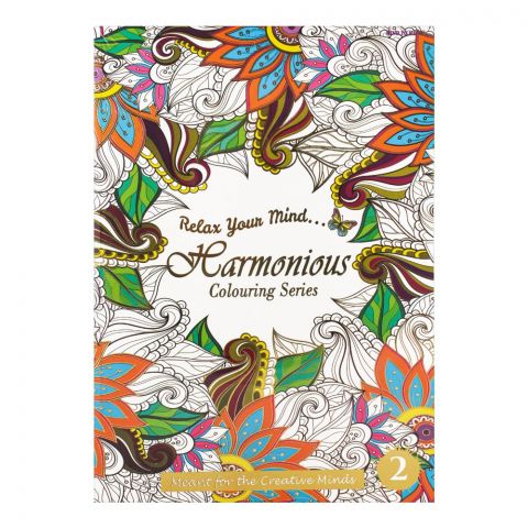 Relax Your Mind Harmonious Colouring Book - 2