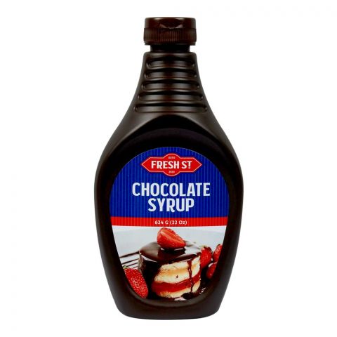 Fresh Street Chocolate Syrup, 22oz, 624g, Pet Bottle