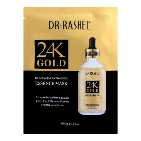 Dr. Rashel 24K Gold Radiance & Anti Aging Essence Mask, 25g