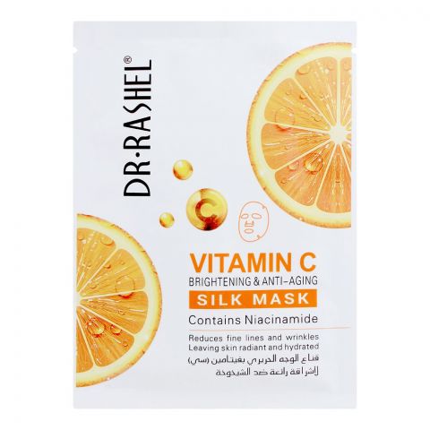 Dr. Rashel Vitamin C Brightening & Anti Aging Silk Mask, 28g