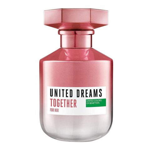 United Colors of Benetton United Dreams Together, For Her, Eau De Toilette, 80ml