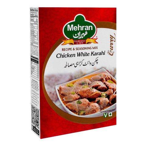 Mehran Chicken White Karahi Masala, 40g