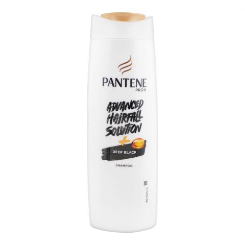 Pantene Advanced Hair Fall Solution + Deep Black Shampoo, 360ml