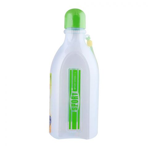 Lion Star Sport Water Bottle, Green, 1 Liter, DE-1