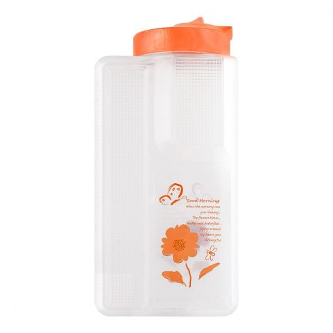 Lion Star Jumbo Water Bottle, Orange, 2.5 Liters, J-4
