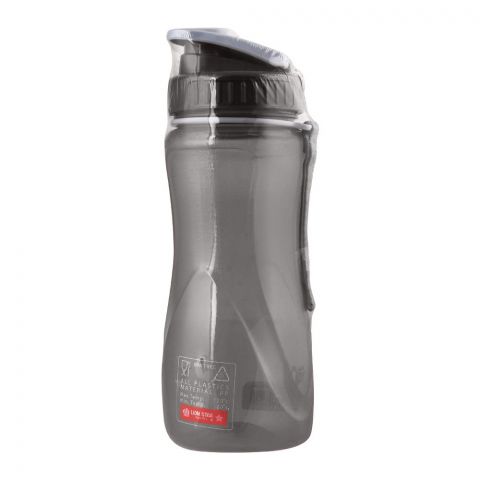 Lion Star Gym Sport Water Bottle, Black, 600ml, NN-97