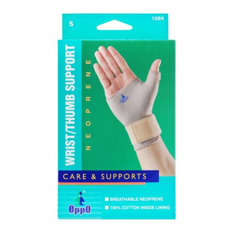 Oppo Medical Neoprene Wrist/Thumb Support, Small, 1084