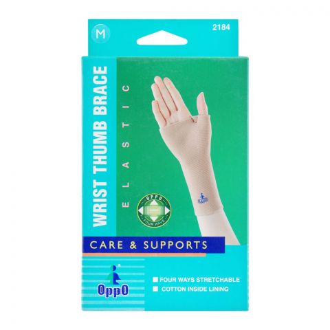 Oppo Medical Elastic Wrist Thumb Brace, Medium, 2184