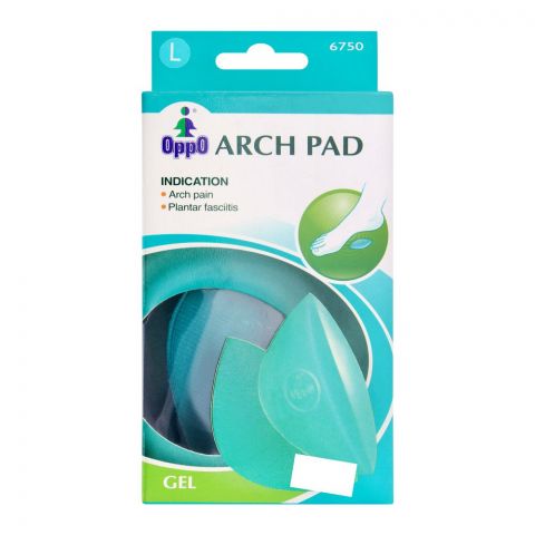 Oppo Medical Gel Arch Pad, Large, 6750