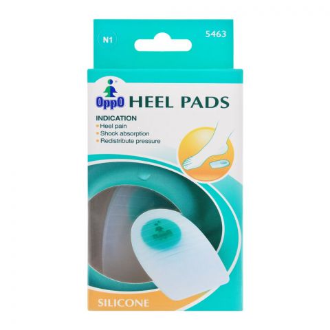 Oppo Medical Heel Pads, Silicone, N1, 5463