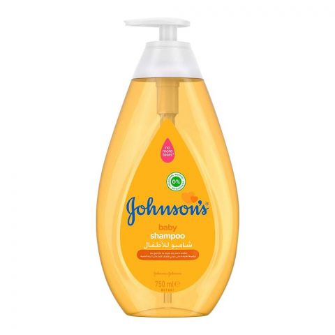 Johnson's As Gentle To Eye As Pure Water 0% Alcohol Baby Shampoo, Italy, 750ml 