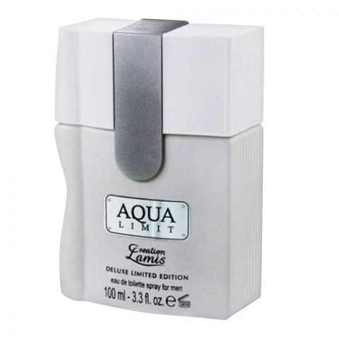 Lamis Creation Aqua Limit Deluxe Limited Edition Eau De Toilette, Fragrance For Men, 100ml
